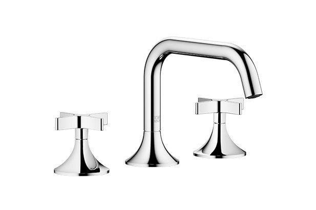 Dornbracht 20705809 Vaia Three-Hole Lavatory Mixer With Drain