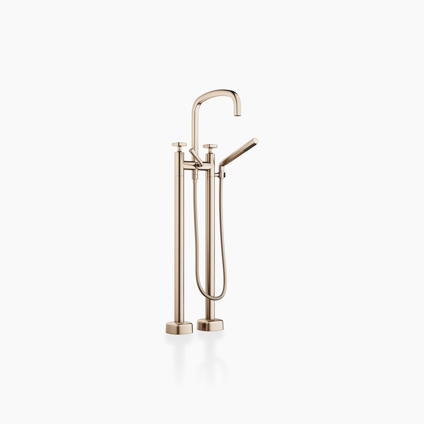 Dornbracht 25943404 Coya Two-Hole Tub Mixer For Freestanding Installation With Hand Shower Set
