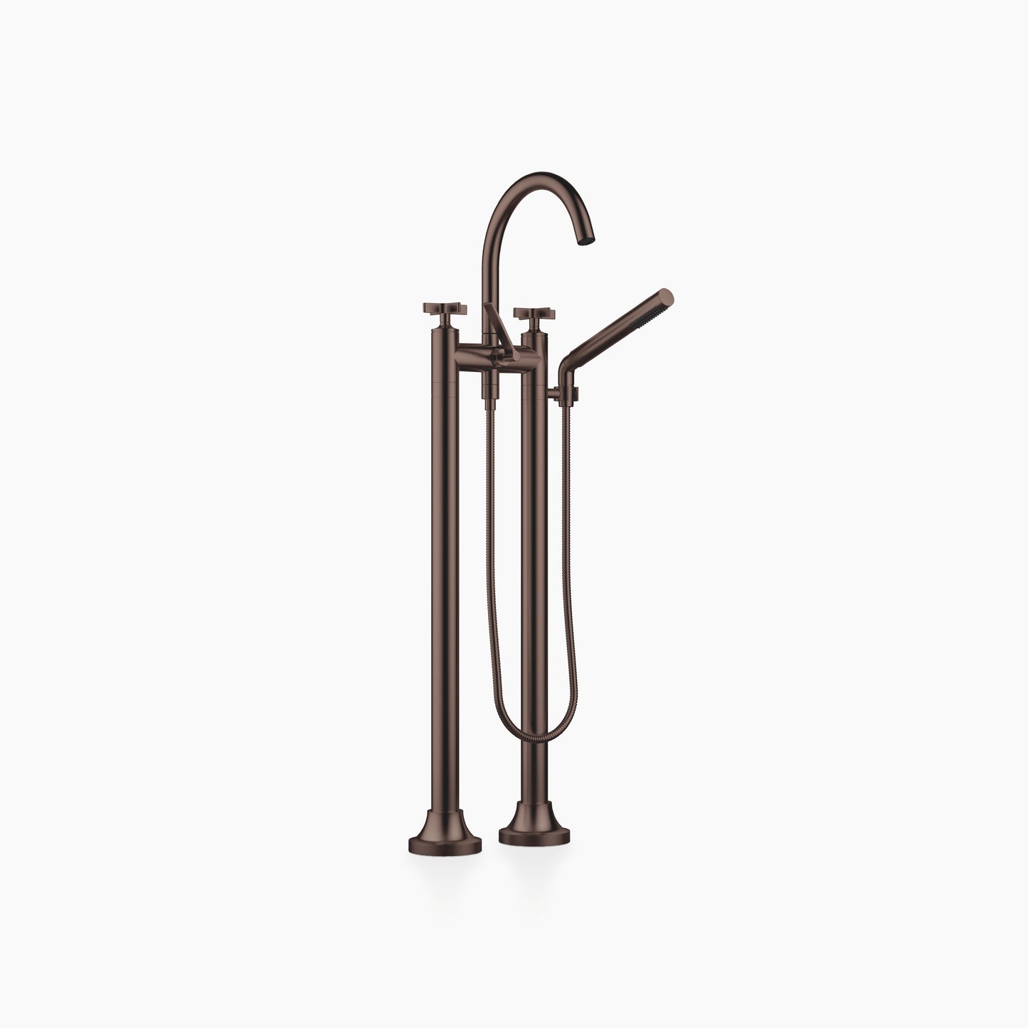 Dornbracht 25943809 Vaia Two-Hole Tub Mixer For Freestanding Installation With Hand Shower Set