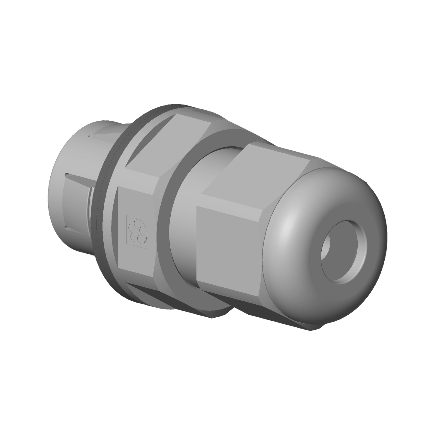 Dornbracht 9010011230090 Cable Entry For Aquamoon Att Lapp Skintopclick 16, Light Gray Ø 24 X 42 Mm