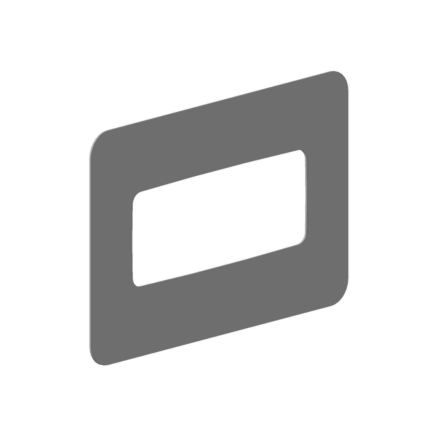 Dornbracht 9015010740090 Mounting Bracket Insert For Sprayer Guard Plate Etool 100 X 150 X 2 Mm