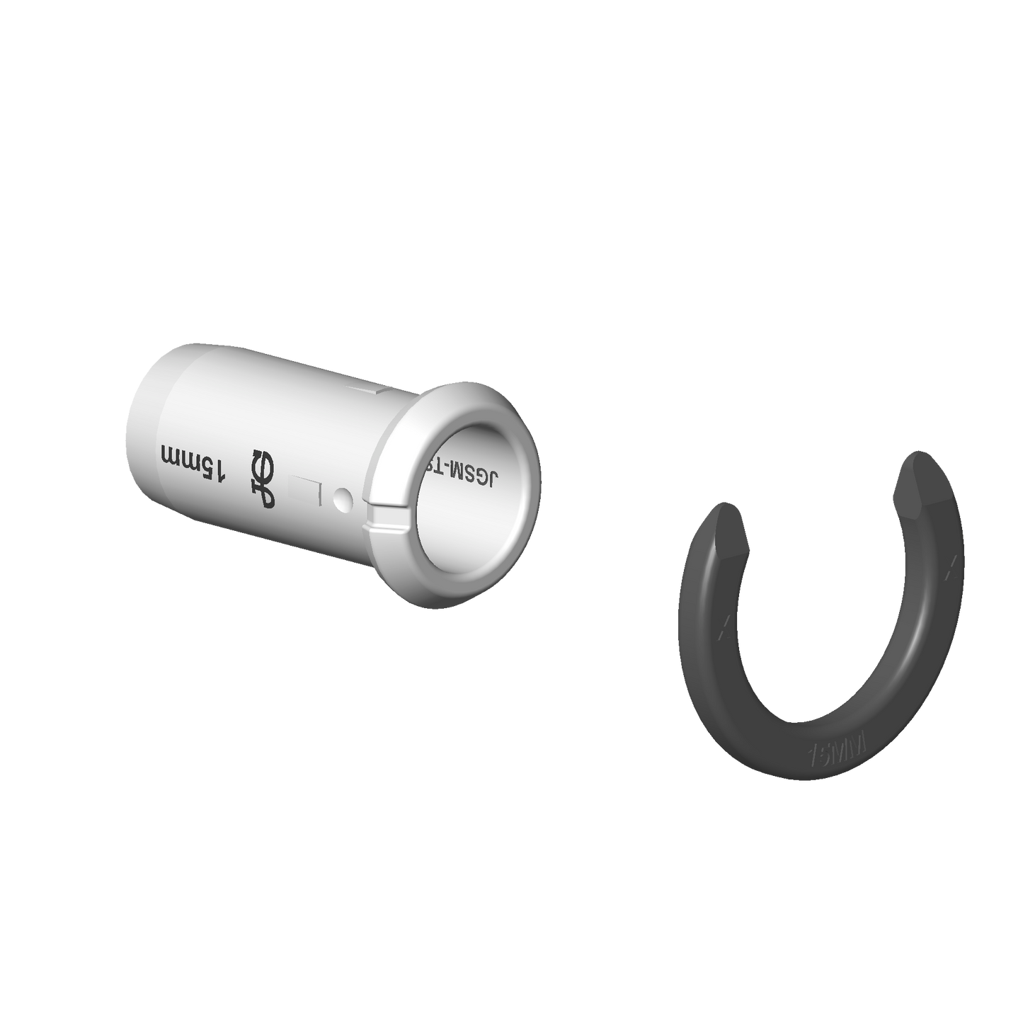 Dornbracht 9024043060090 Connection Sleeve And Retaining Ring Set 24 X 60 X 28 Mm