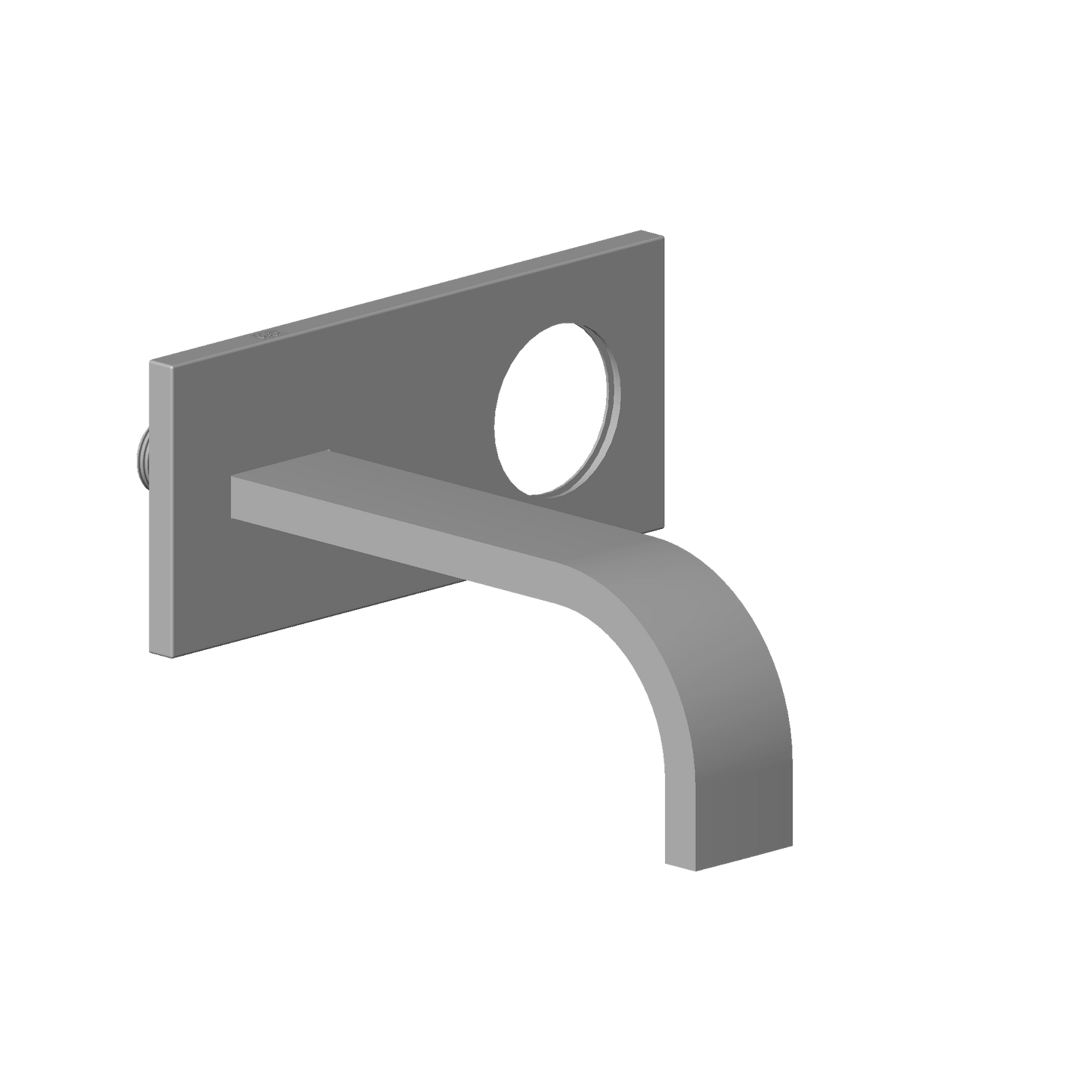 Dornbracht 90282215003-00 Outlet With Cover Plate 170 Mm - Chrome