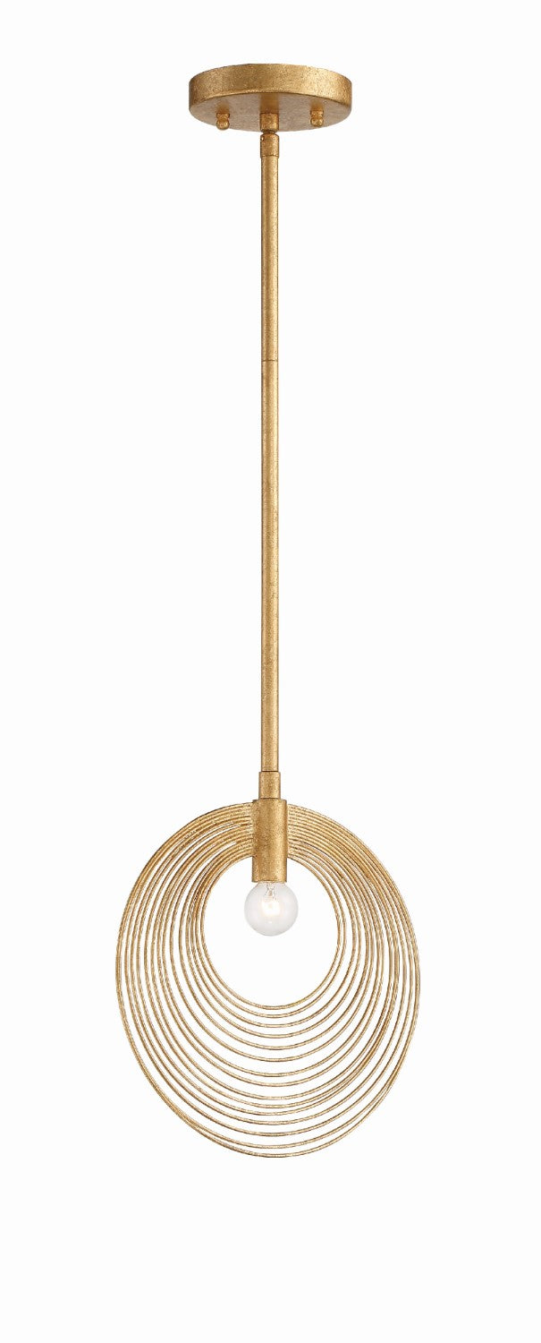 Crystorama DOR-B7700 Doral 1 Light Pendant