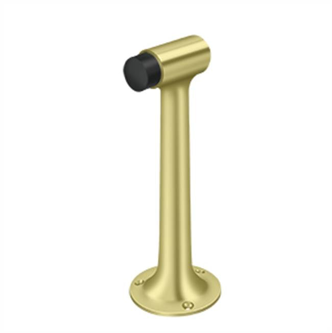Deltana DSF800U Floor Mount, 8 Bumper, HD, Solid Brass