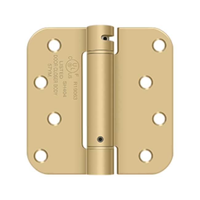 Deltana DSH4R 4 x 4 x 5/8 Spring Hinge, UL Listed