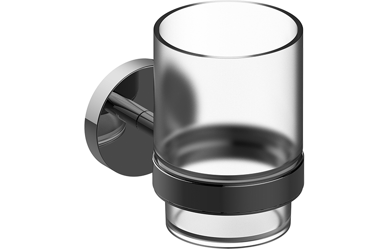 Graff G-9142-PC Tumbler & Holder