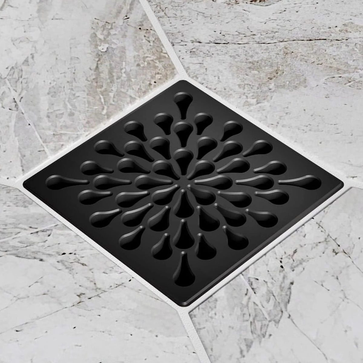 eBBe E4805 Splash 3.75" x 3.75" 304 Stainless Steel Drain