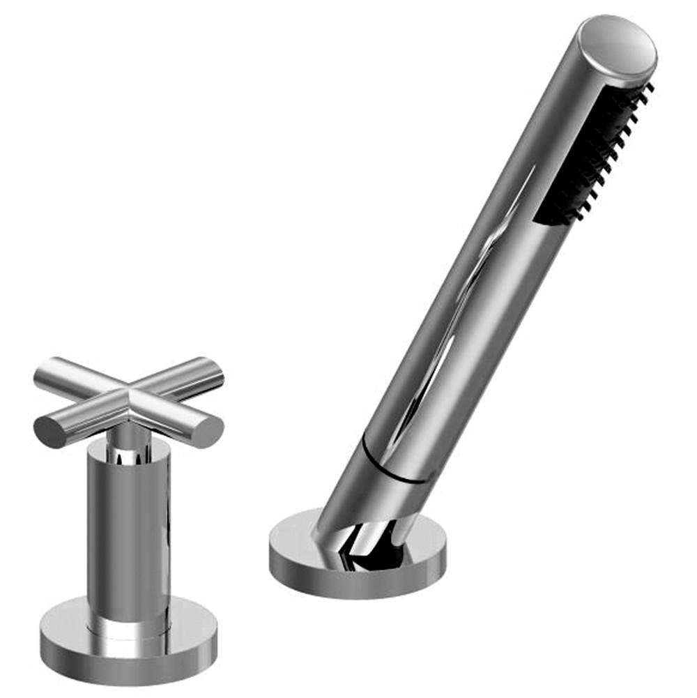 Franz Viegener FV133/59.0 Nerea Plus Deck Mounted Roman Diverter Valve And Handshower Assembly