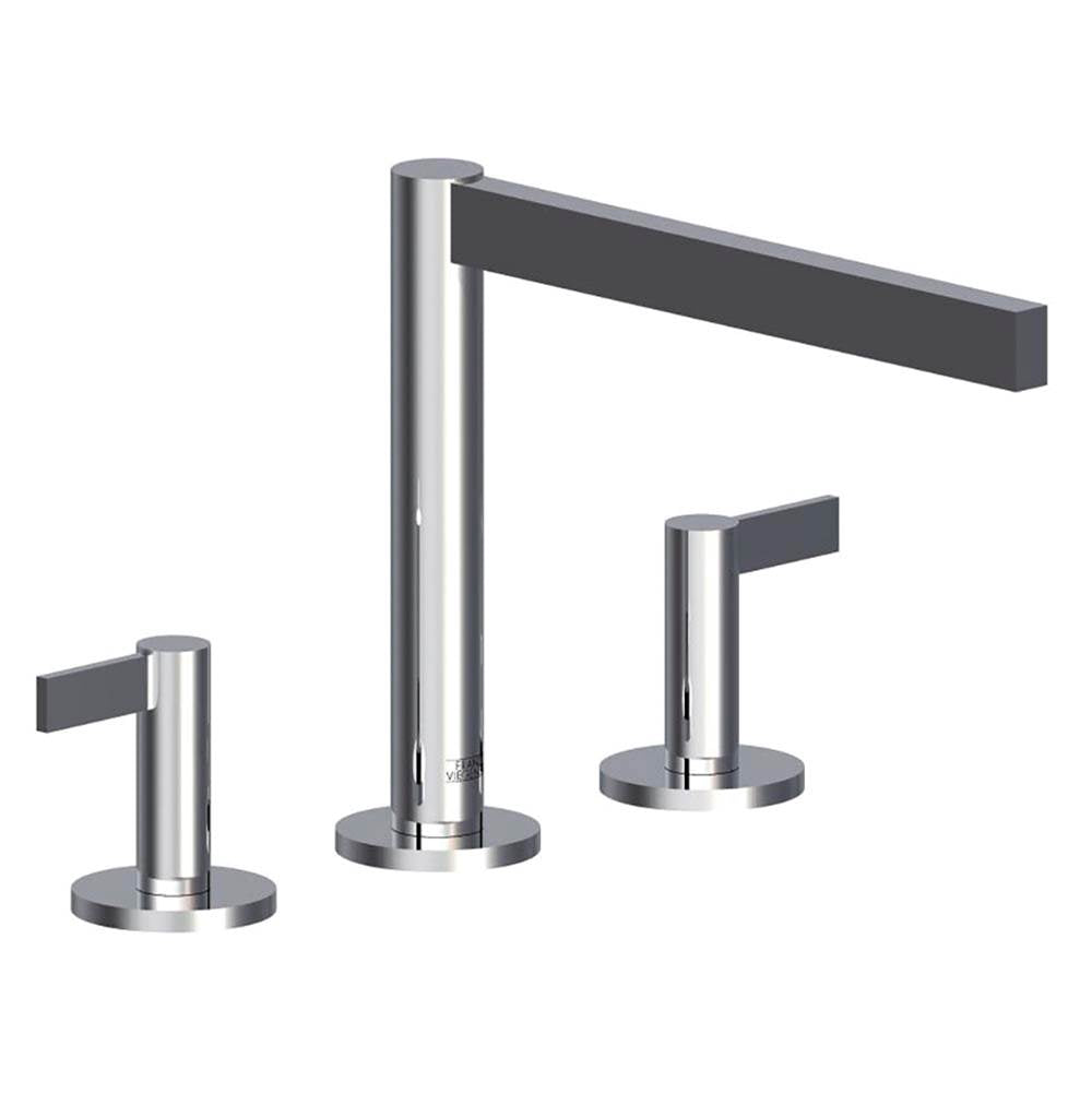 Franz Viegener FV210/J2L Lollipop Deck Mounted Roman Bath Faucet 3/4" Valves