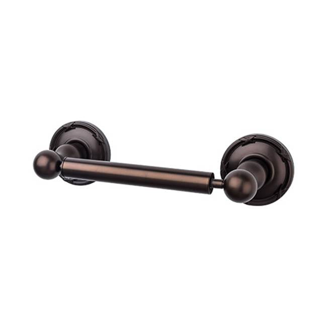 Top Knobs ED3E Edwardian Bath Tissue Holder - Ribbon Backplate