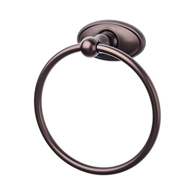 Top Knobs ED5C Edwardian Bath Ring - Oval Backplate