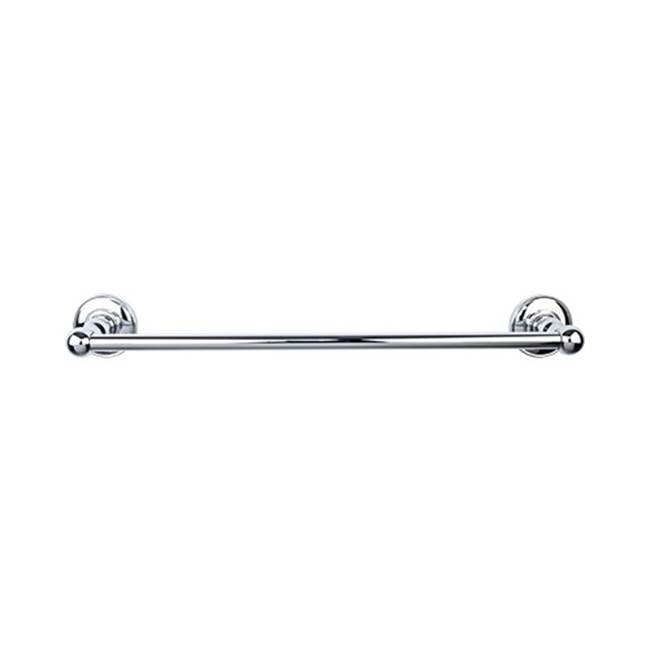 Top Knobs Edwardian Bath Towel Bar Single - Plain Backplate