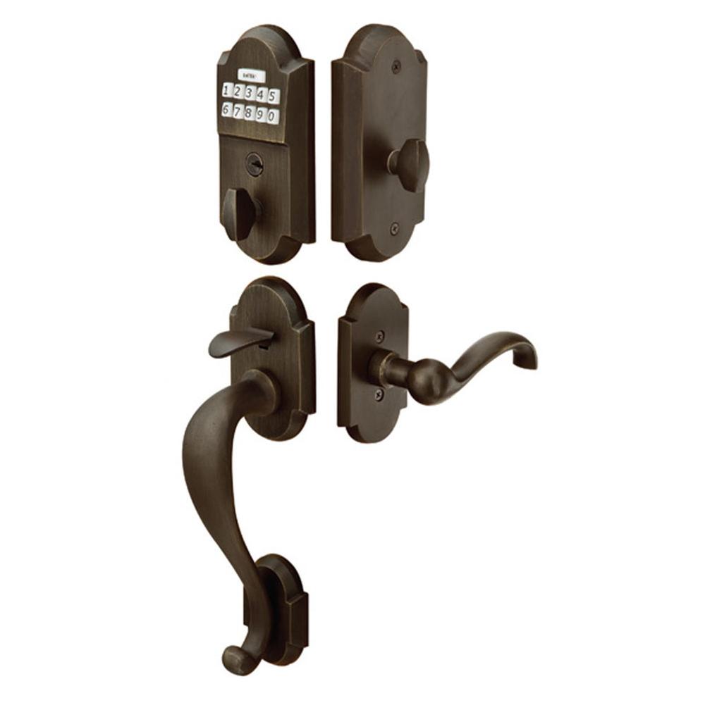 Emtek E451211BZE Classic Bronze Keypad Entryset , Brz Egg Knob - Parent