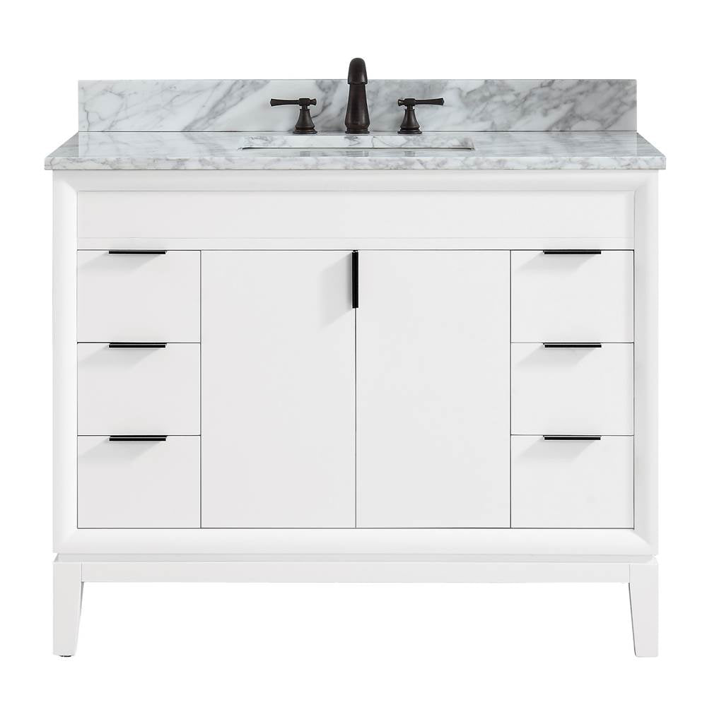 Avanity EMMA-VS43 Emma 43 in. Vanity Combo with Top