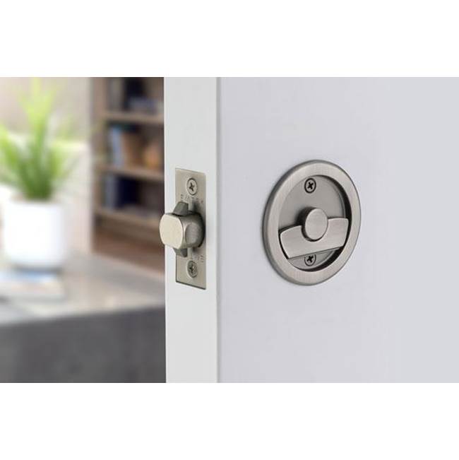 Emtek 2145 Round Tubular Pocket Door Privacy - Parent