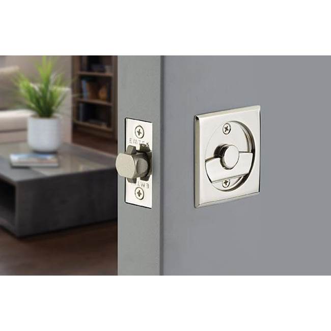 Emtek 2136 Square Tubular Pocket Door Dummy - Parent