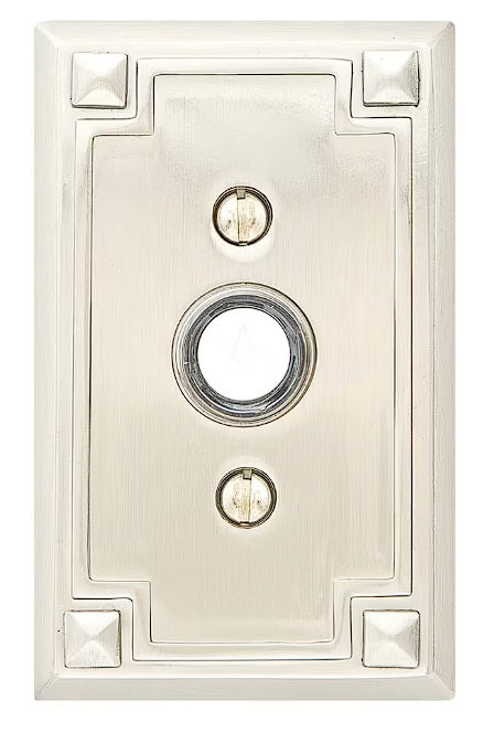 Emtek 2452 Brass Door Bell , Hamm. Ros - Parent