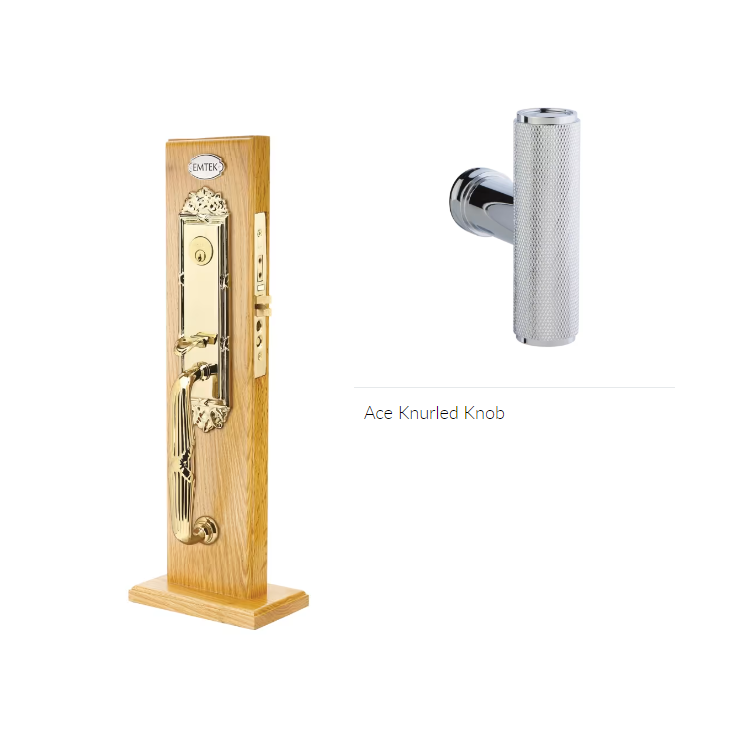 Emtek 3007ACEKN Dummy , Regency Mortise , The Ace Knurled Knob - Parent