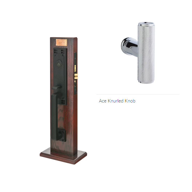 Emtek 3008ACEKN Dummy , Craftsman Mortise , The Ace Knurled Knob - Parent
