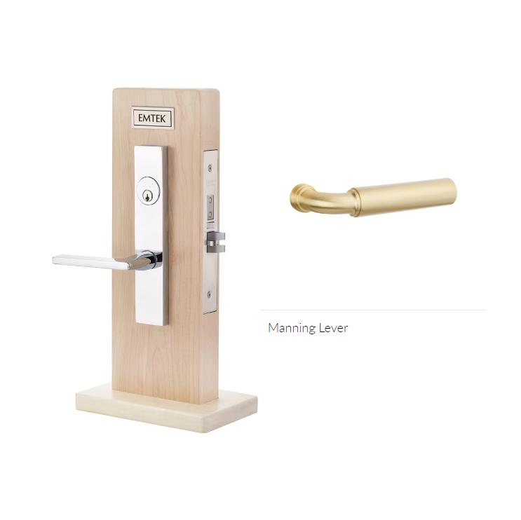 Emtek 3019MNGRH LL Dummy , Brisbane Mortise , Manning , RH - Parent