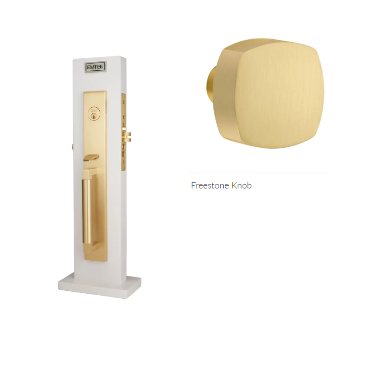 Emtek 3036FRK Dummy , Hercules Smooth Full Length Mortise , Freestone Knob - Parent