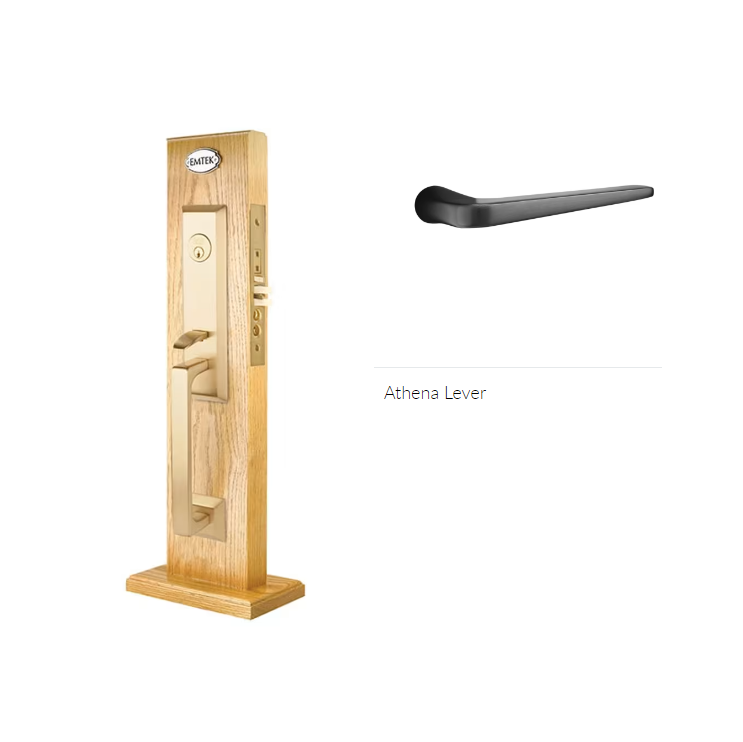 Emtek 3039ATNLH Dummy , Transitional Heritage Mortise , Athena Lever , LH - Parent