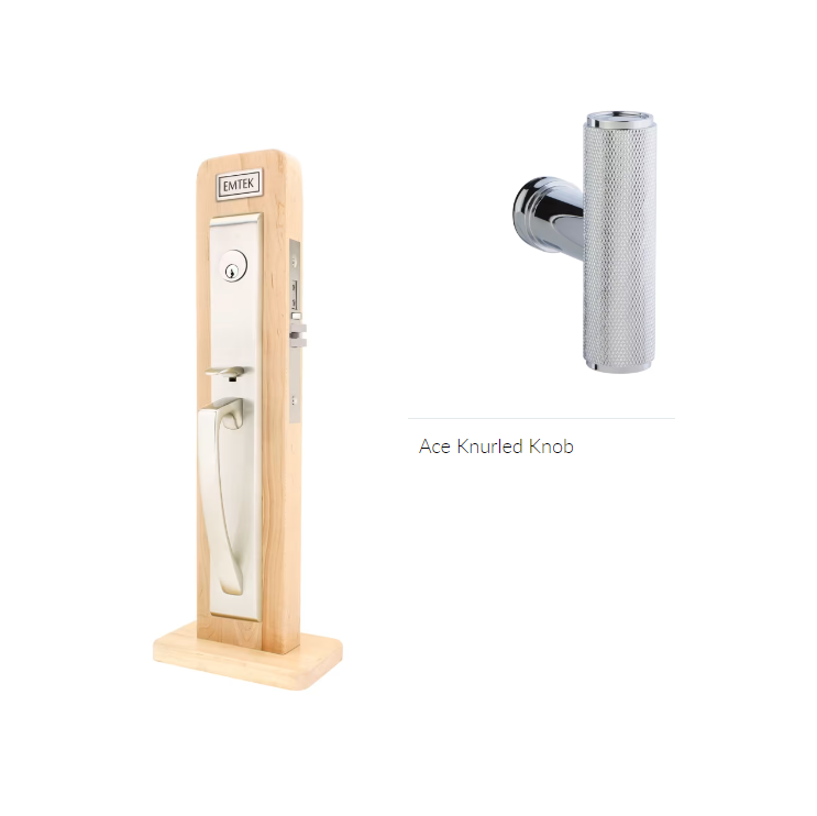 Emtek 3045ACEKN Dummy , Hera Mortise , The Ace Knurled Knob - Parent