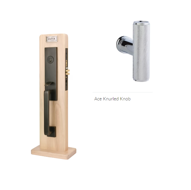 Emtek 3047ACEKN Dummy , Mormont Mortise , The Ace Knurled Knob - Parent
