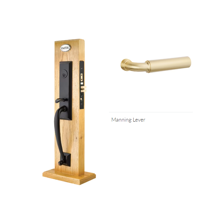 Emtek 3051MNGLH Dummy , Harrison Mortise , Manning , LH - Parent