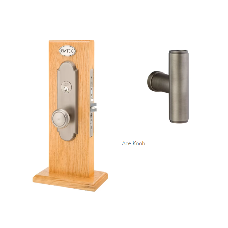 Emtek 3143ACE LL Dummy , Charleston Mortise , The Ace Knob - Parent