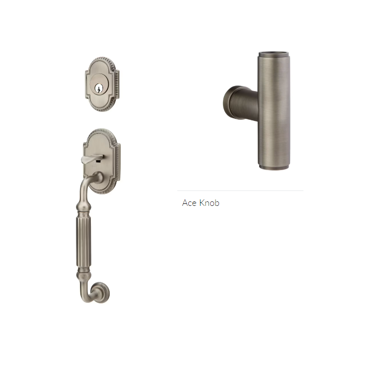 Emtek 4320ACE Double Cyl , Knoxville Tub Entry , The Ace Knob - Parent