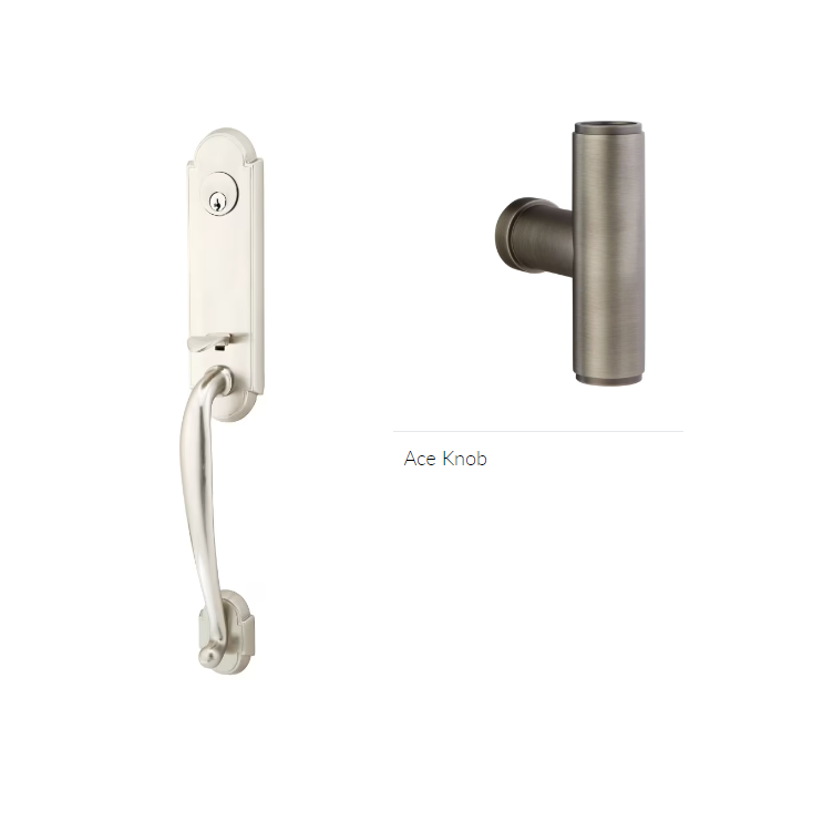 Emtek 4323ACE Double Cyl , Richmond Tub Entry , The Ace Knob - Parent