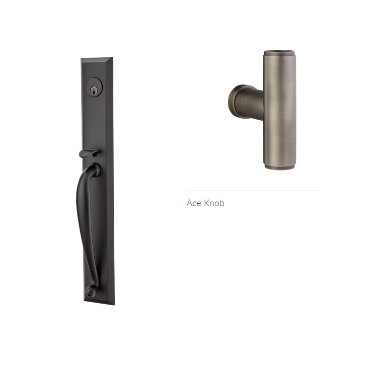 Emtek 4405ACE Dummy , Jefferson Tub Entry , The Ace Knob - Parent