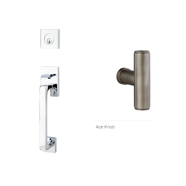 Emtek 4830ACE Double Cyl , Baden Tub Entry , The Ace Knob - Parent