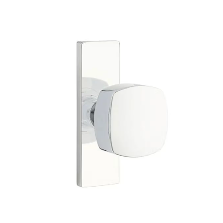 Emtek 5005FRK Dummy , Single Sided , Stretto 1.5" x 5" , Freestone Knob - Parent