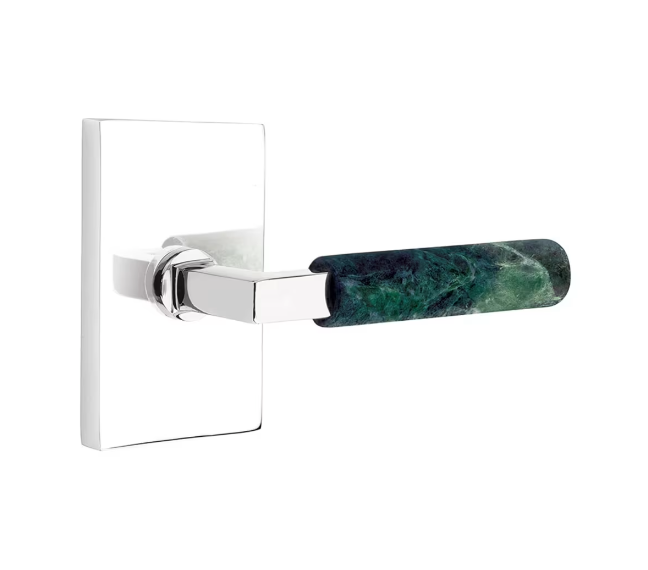 Emtek 5326.TA.KN.LH Privacy , Urban Modern Rosette , T-Bar Stem , Knurled Handle LH