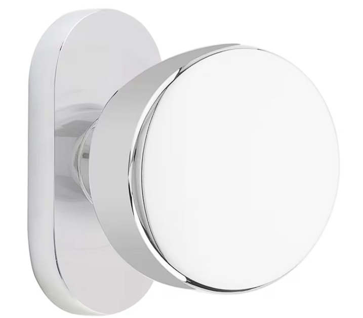 Emtek 5801LAU Passage , Oval Stretto 1.5" x 3" , Laurent Knob - Parent