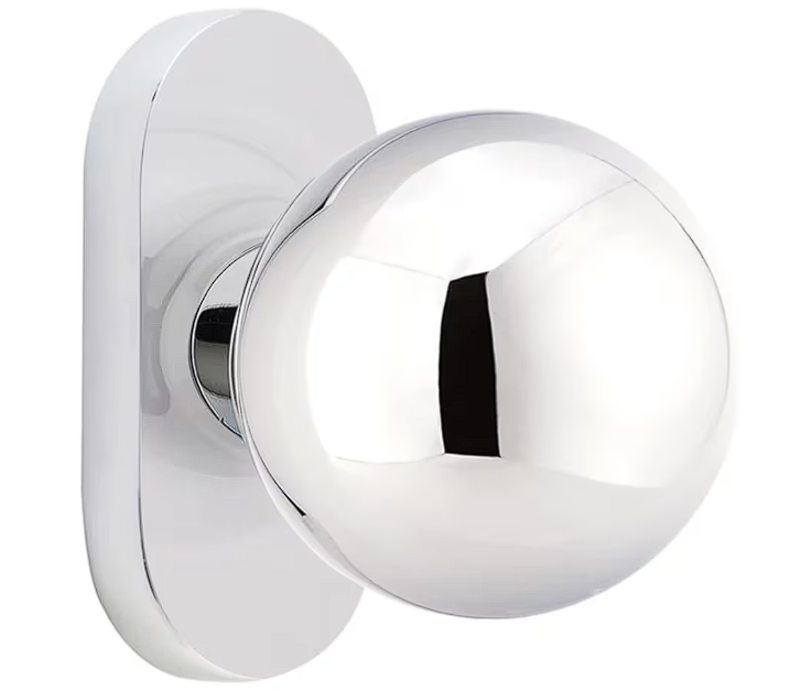 Emtek 5801OR Passage , Oval Stretto 1.5" x 3" , Orb Knob - Parent