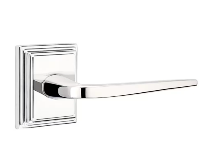 Emtek 5802ATNRH Thumbturn Privacy , Oval Stretto 1.5" x 3" , Athena Lever , RH - Parent