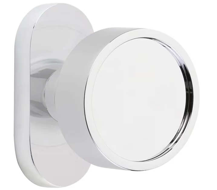 Emtek 5802VR Thumbturn Privacy , Oval Stretto 1.5" x 3" , Verve Knob - Parent
