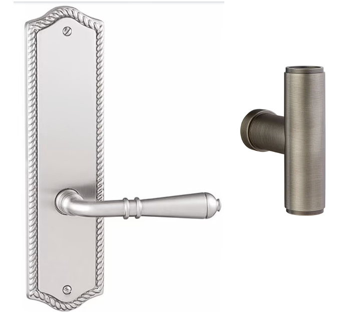 Emtek 7810ACE Privacy , Sideplate Locksets Rope Non-Keyed 9-5/8 , The Ace Knob - Parent