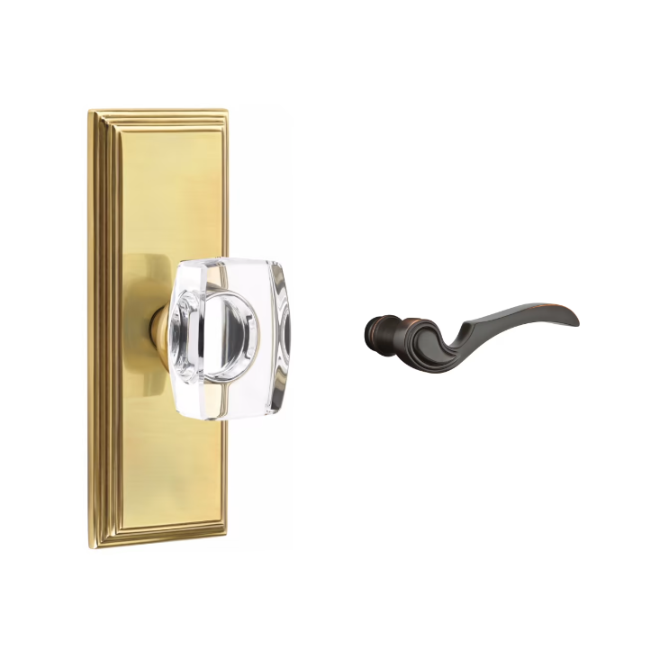 Emtek 8035CV Dummy , Wilshire Non-Keyed 7" , Coventry Lever - Parent