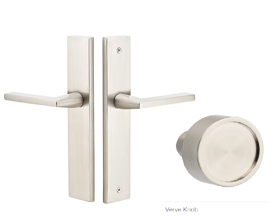 Emtek 8141VR Passage , Stretto , 10" Plate , Verve Knob - Parent