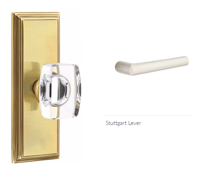 Emtek 8235STURH Privacy , Wilshire Non-Keyed 7" , Stuttgart Lever , RH - Parent