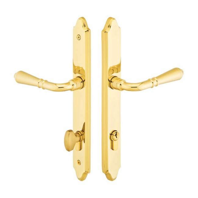 Emtek 1571HLOLH Multi Point C5 , Keyed with Euro Profile Cyl , Concord Style , 1-1/2" x 11" , Helios Lever , LH - Parent