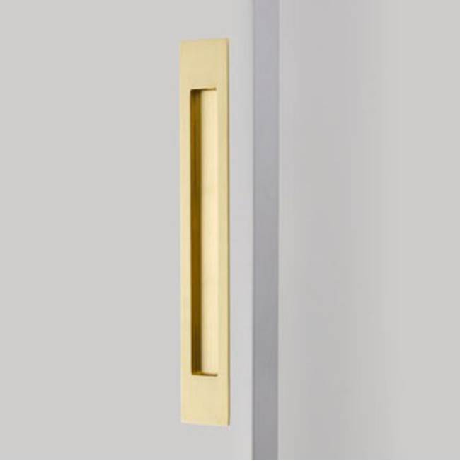 Emtek 220314 Brass Modern Rectangular Flush Pull 14"