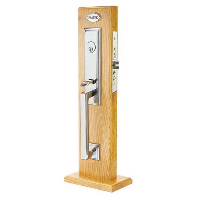 Emtek F13330675BLLH Entryset , F13 , Manhattan Mortise , 2-3/4 Backset , Bristol Knob , LH - Parent