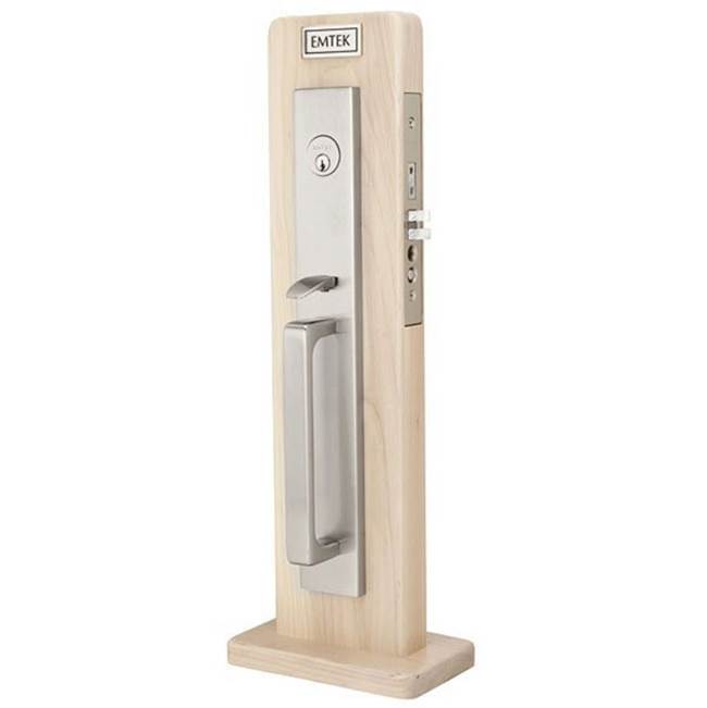 Emtek F13334875BRLRH Entryset , F13 , Lugano Mortise , 2-3/4" Backset , Breslin Lever , RH - Parent
