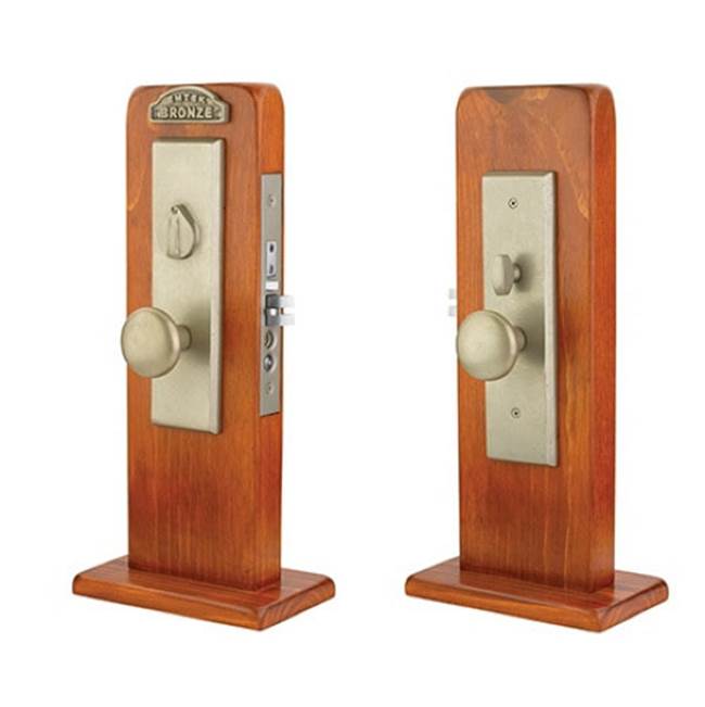 Emtek F13352575MTRH Lever x Lever Entryset , F13 , Rectangular Mortise , 2-3/4 Backset , Montrose Lever , RH